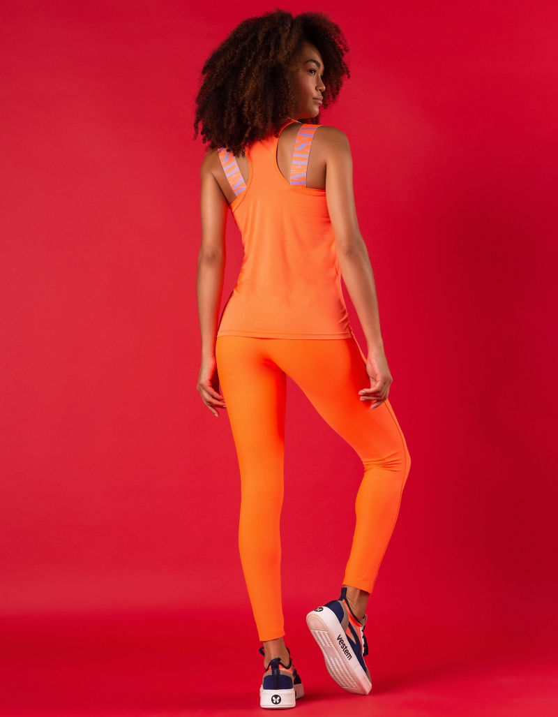 Vestem - Tank Shirt Dry Fit Tanger Orange Neon - REG725.V24.C0007
