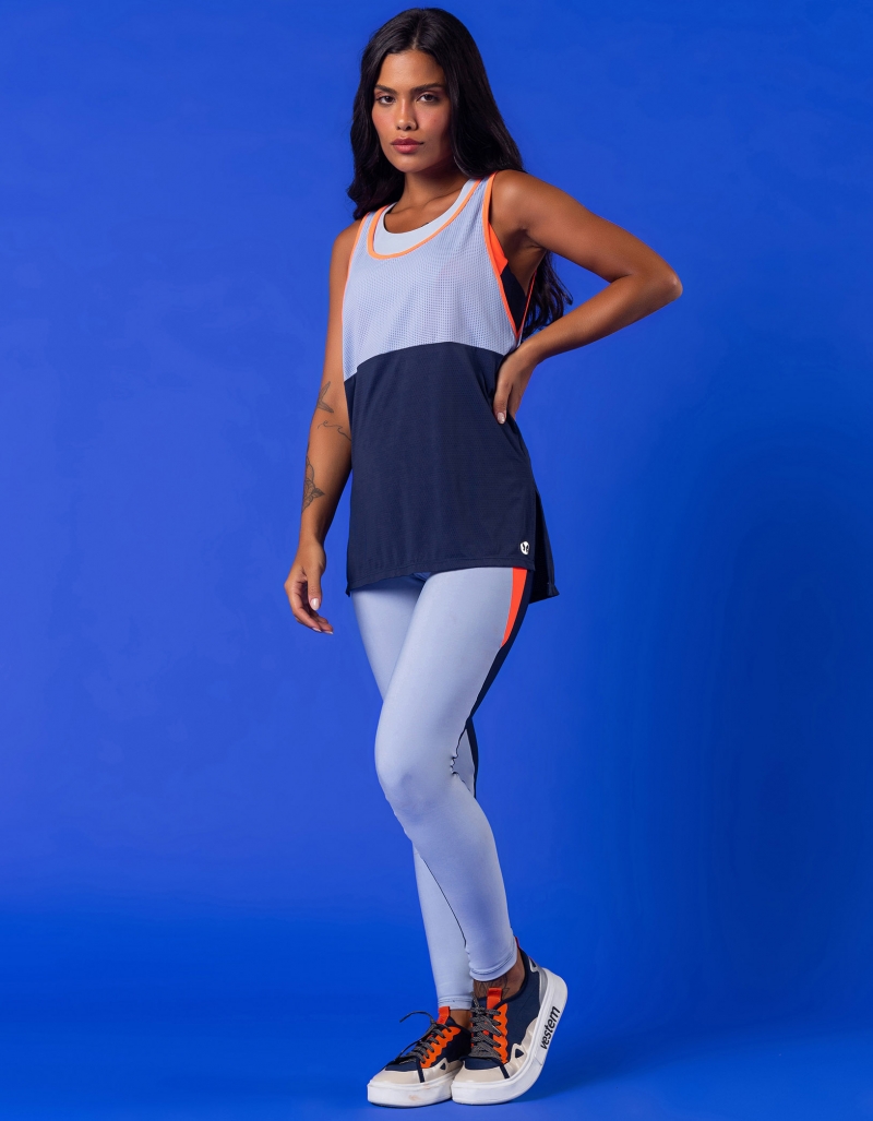 Vestem - Tank Shirt Paris Blue Drizzle - REG731.V24.C0244