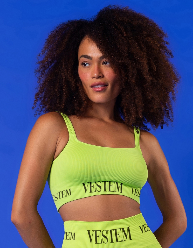 Vestem - Neon Yellow Elis Top - TOP997.V24.C0009