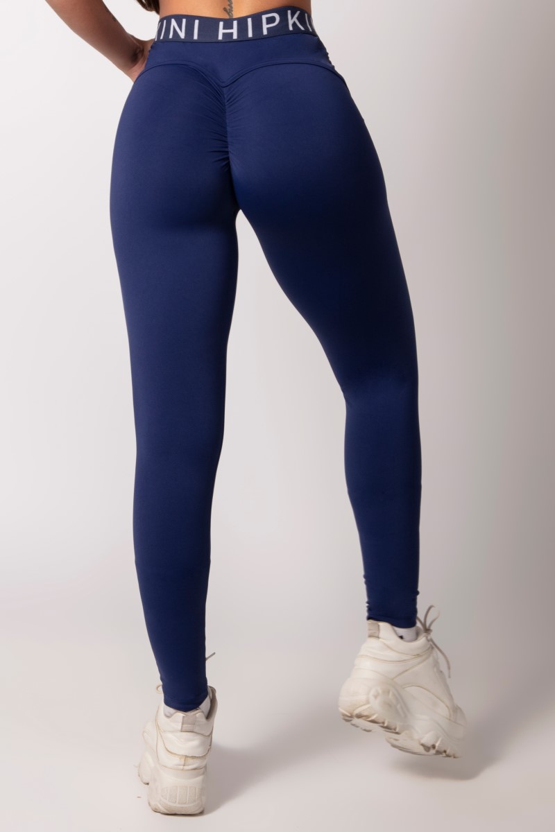 Hipkini - Legging Athletic Azul com Recortes - 33330120