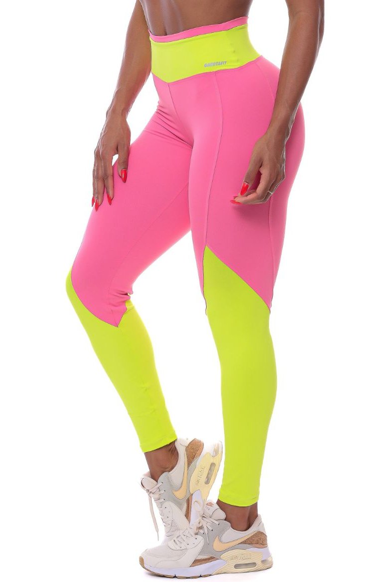 Garotafit - Pink chile leggings - FUS455DG