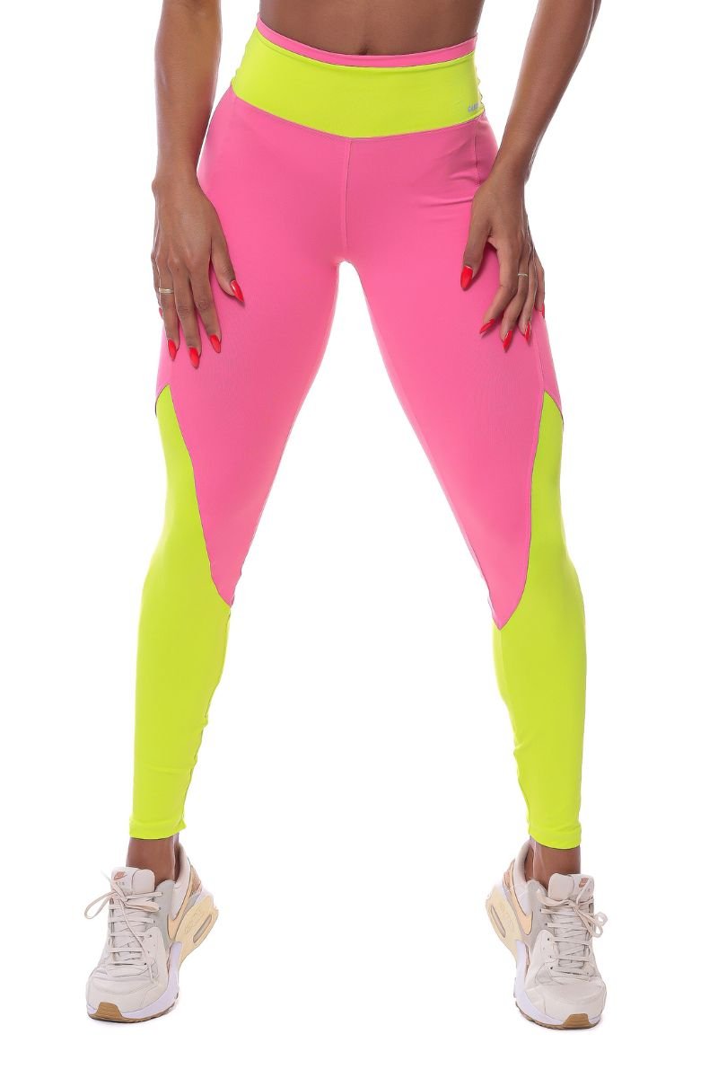 Garotafit - Pink chile leggings - FUS455DG