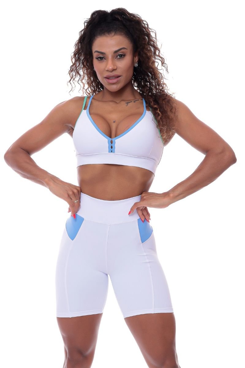 Garotafit - White banjul set - SCJ92BG