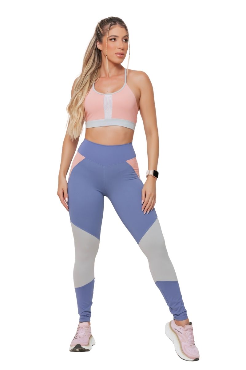 Garotafit - Conjunto Cazaquistão Azul - FCS287LG