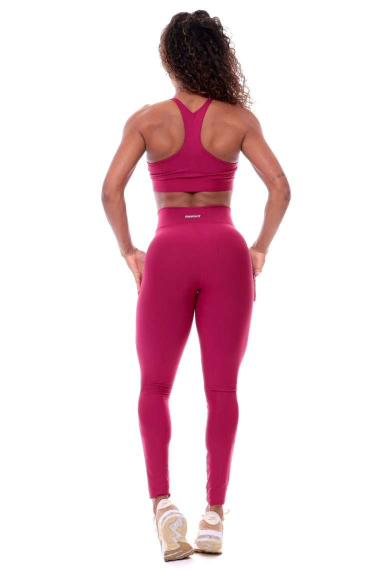 Garotafit - Conjunto Vaticano Vermelho - FCS297FG