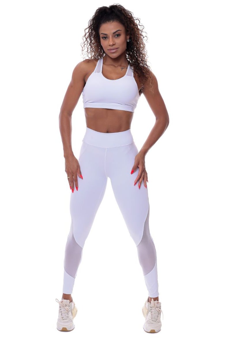 Garotafit - White Korea Set - FCS294BG