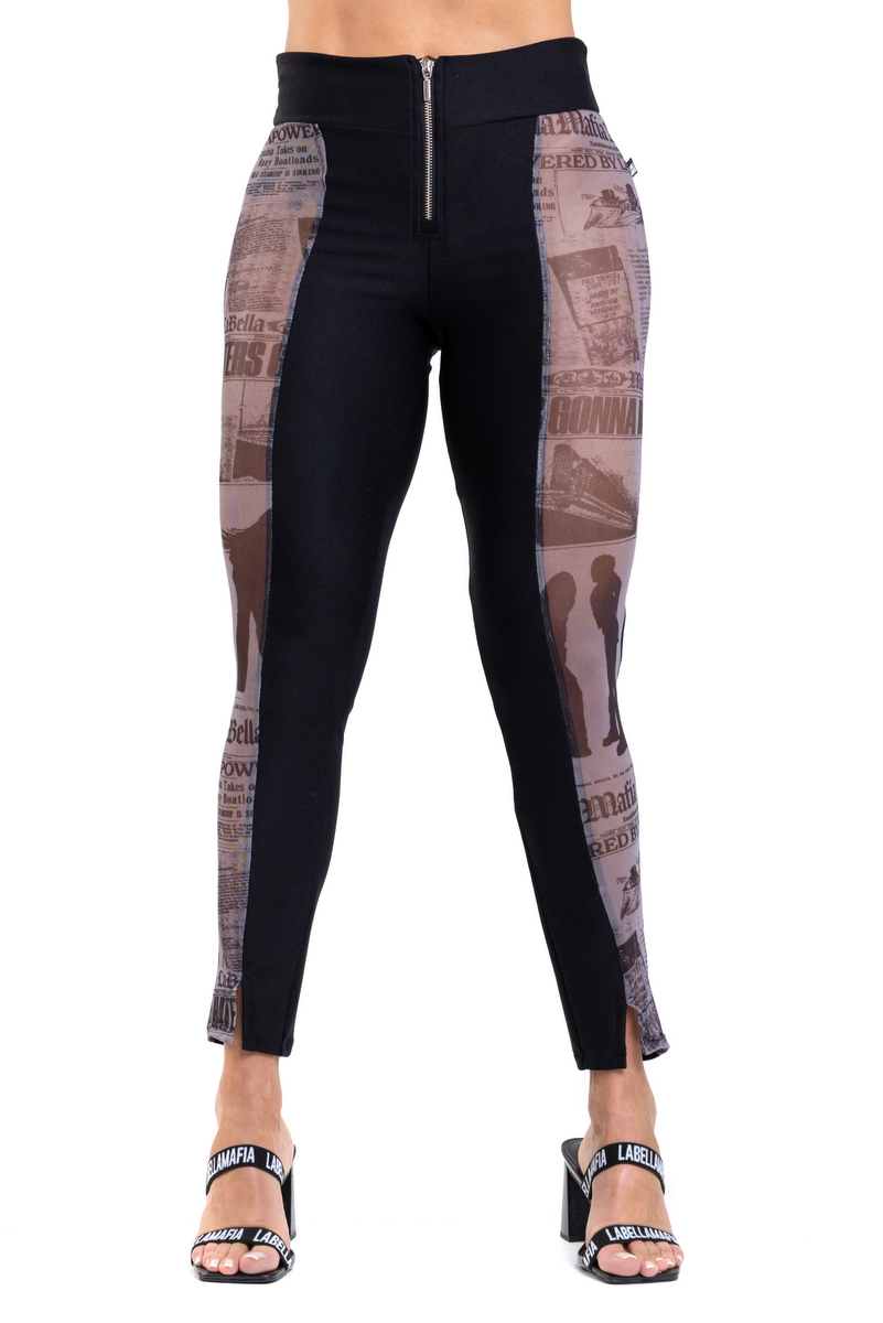 Labellamafia - Legging Hot Desert Preto Labellamafia - 27042