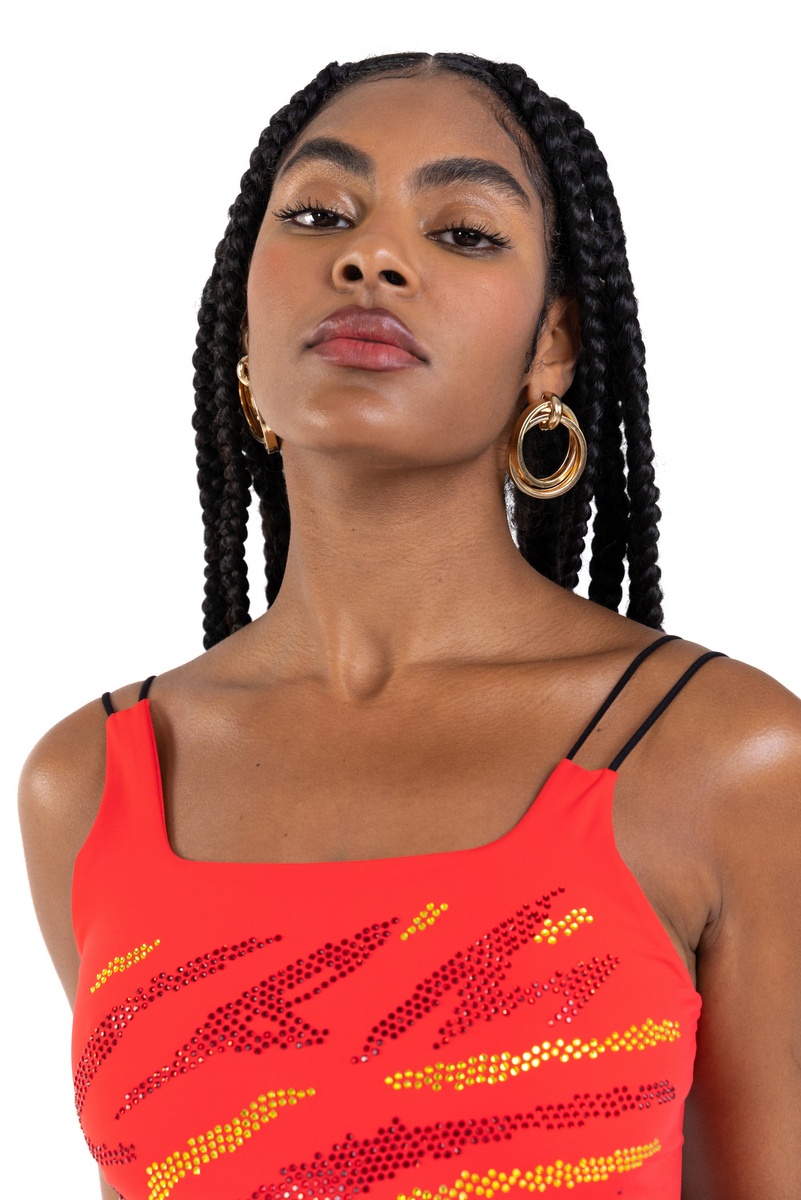 Labellamafia - Tank Shirt Luminous Red Labellamafia - 27006