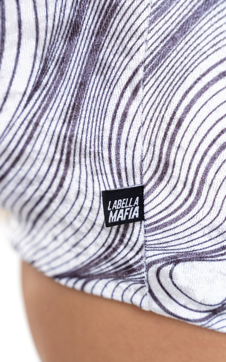 Labellamafia - Labellamafia Printed Endless T-Shirt - 27359