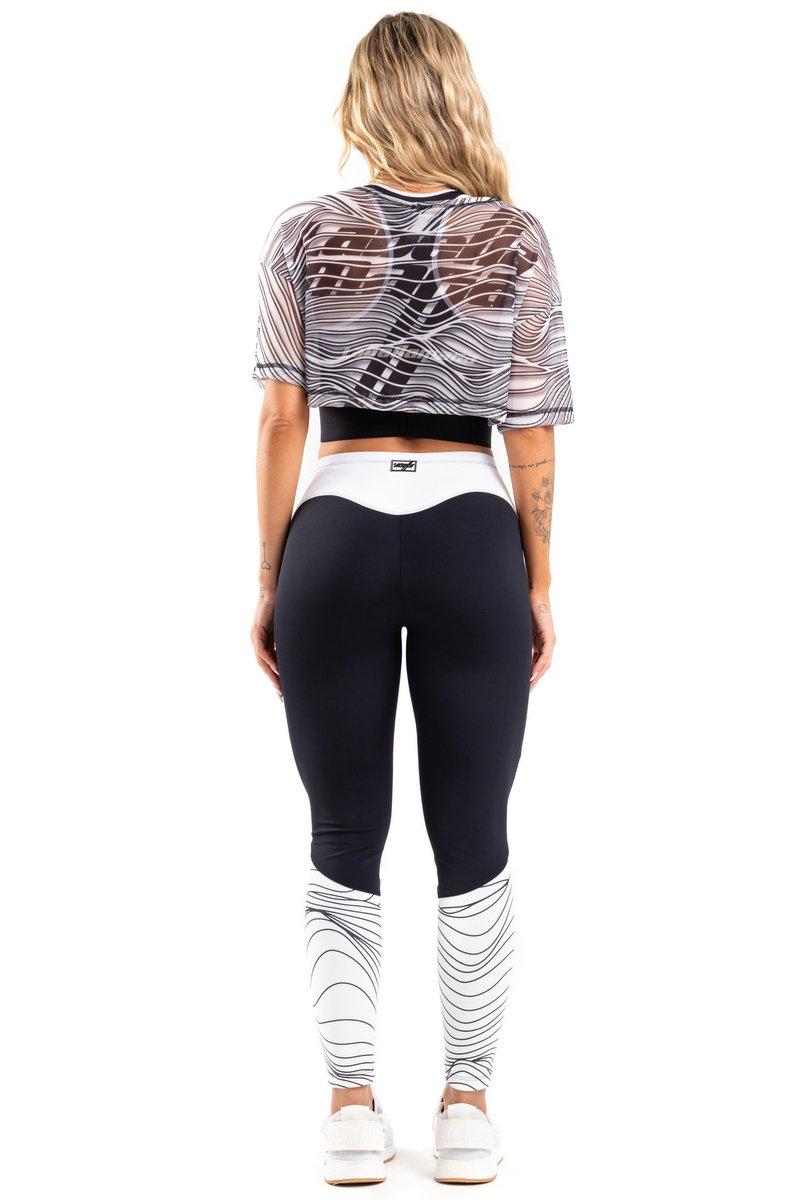 Labellamafia - Legging Waves Black Labellamafia - 27156