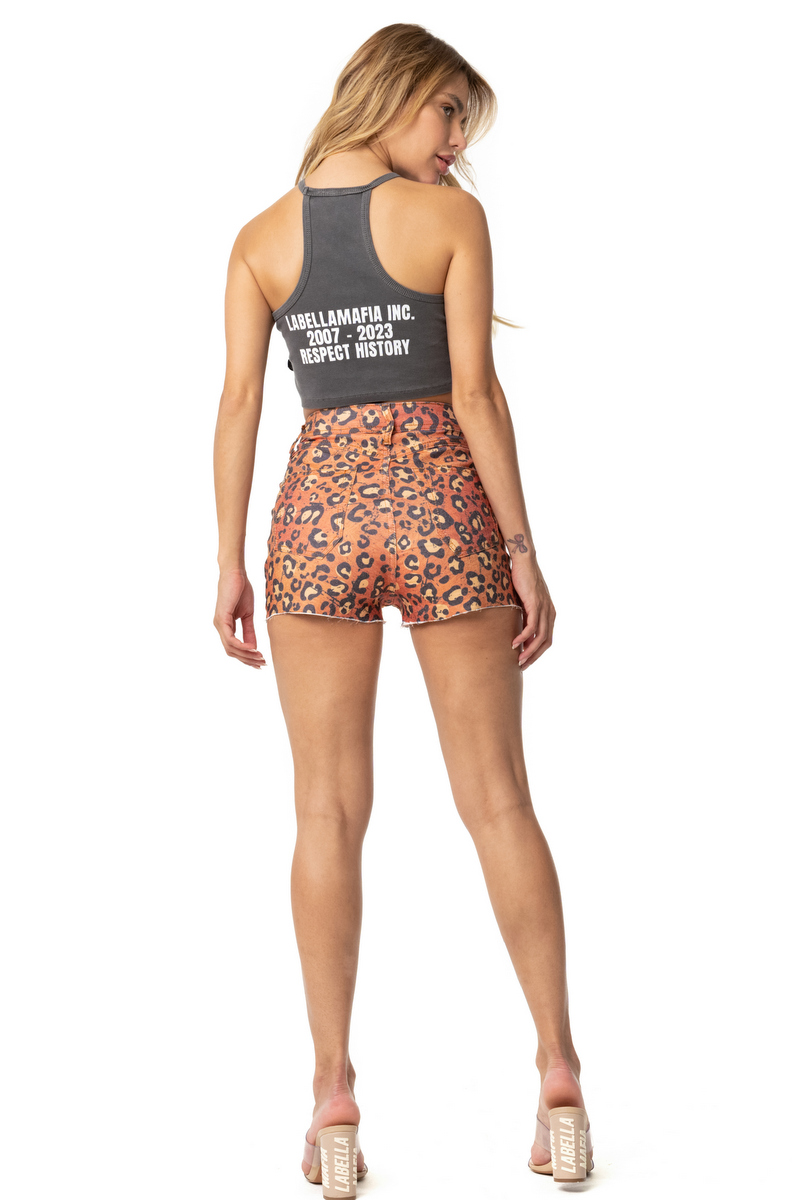 Labellamafia - Labellamafia Print Satisfaction Shorts - 25926