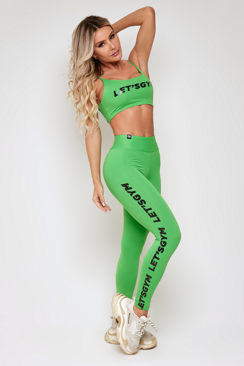 Lets Gym - Legging Light Basic Verde - 2112VD