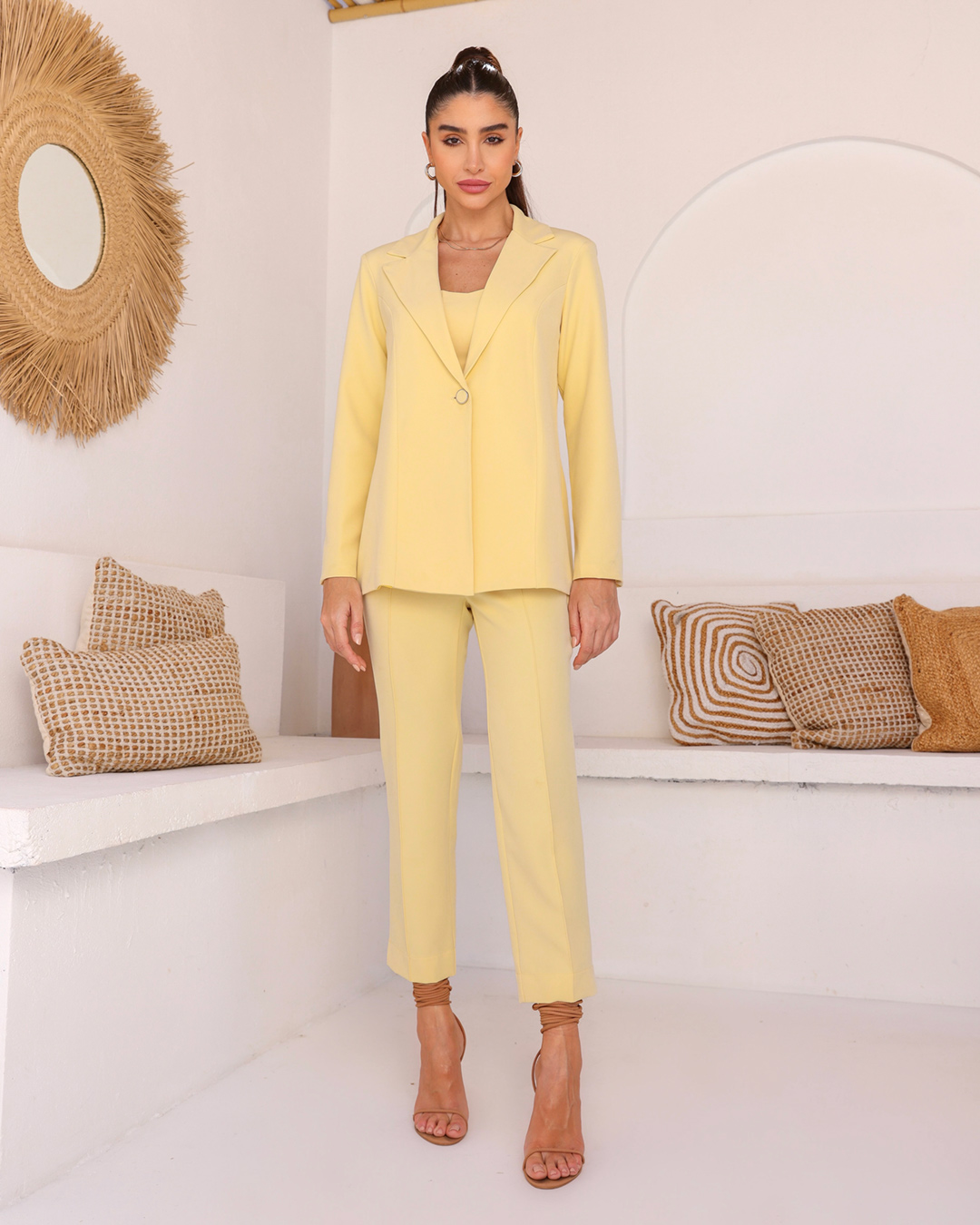 Dot Clothing - Blazer Dot Clothing Tailoring Yellow - 2073AMARELO