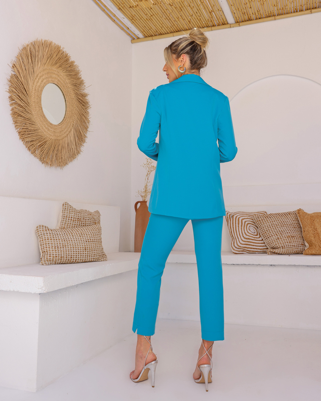 Dot Clothing - Blazer Dot Clothing Alfaiataria Azul - 2073AZUL