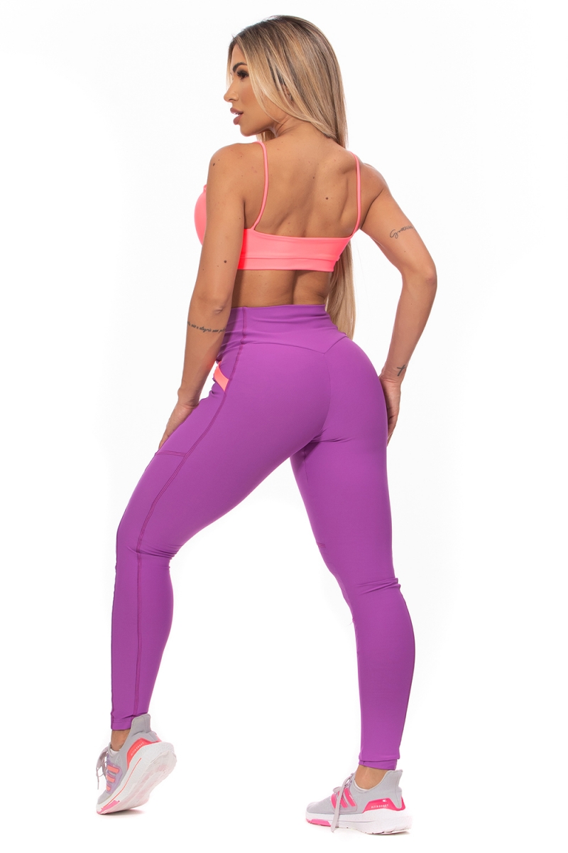 ZNG - ESSENCE PURPLE TROUSERS - CIG680