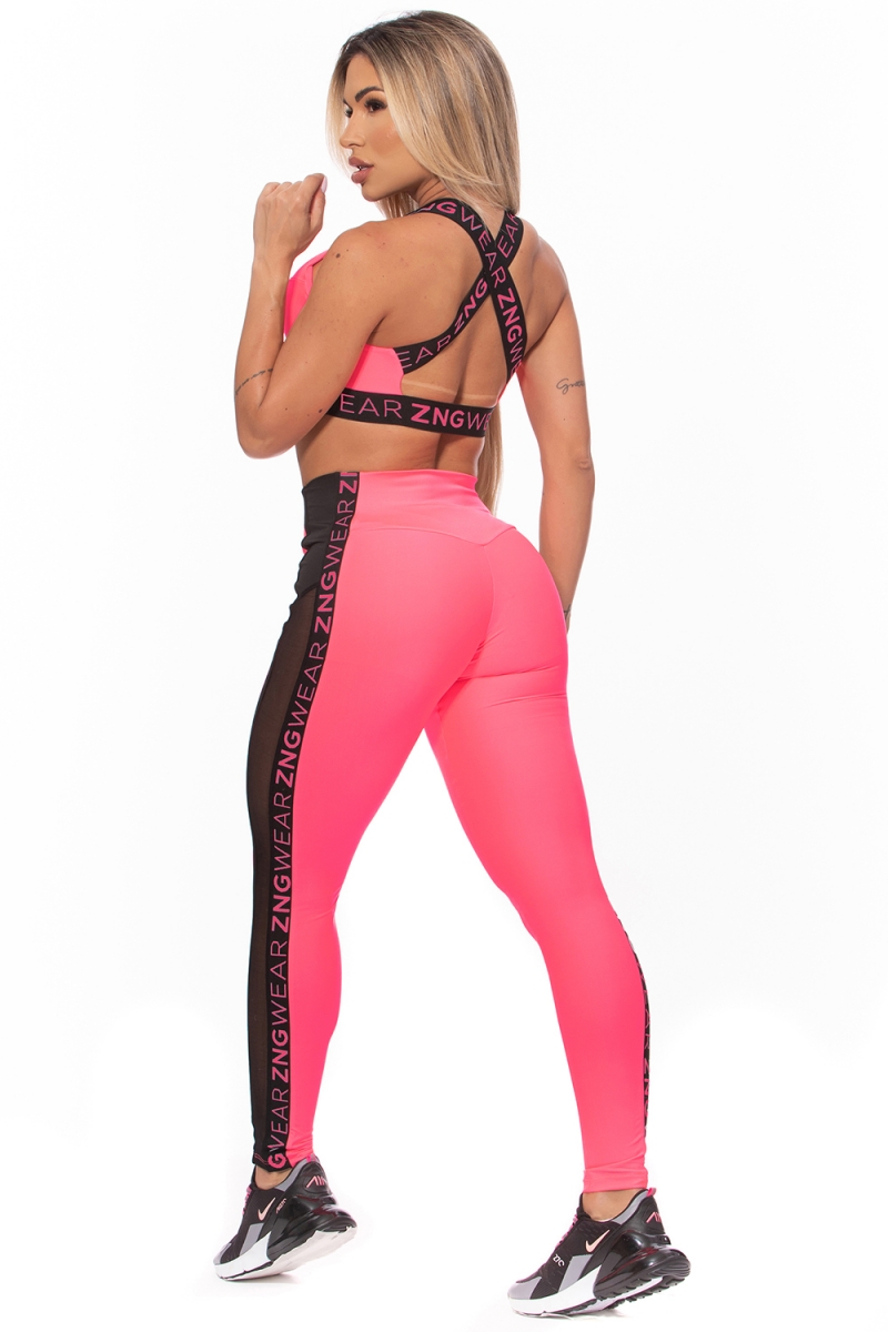 ZNG - FIT LINE PINK TROUSERS - CIG683