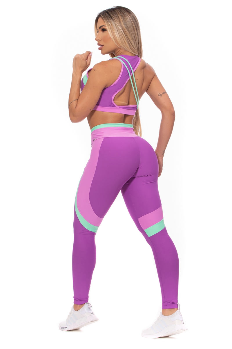 ZNG - CALÇA STRONGER PURPLE - CIG695