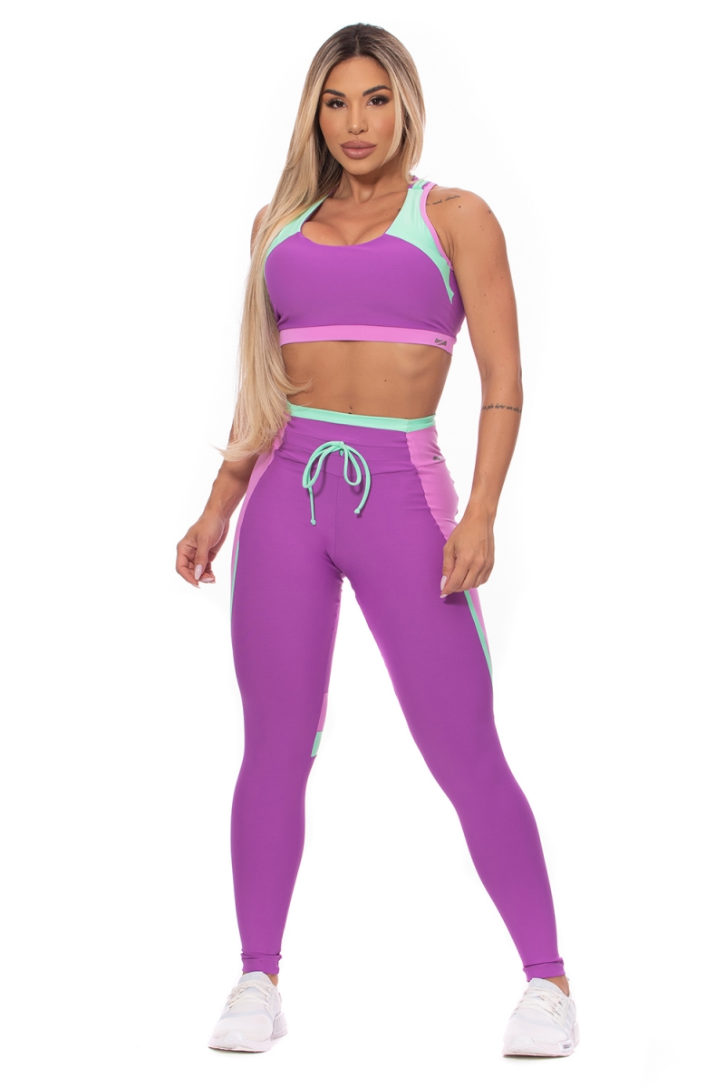 ZNG - CALÇA STRONGER PURPLE - CIG695