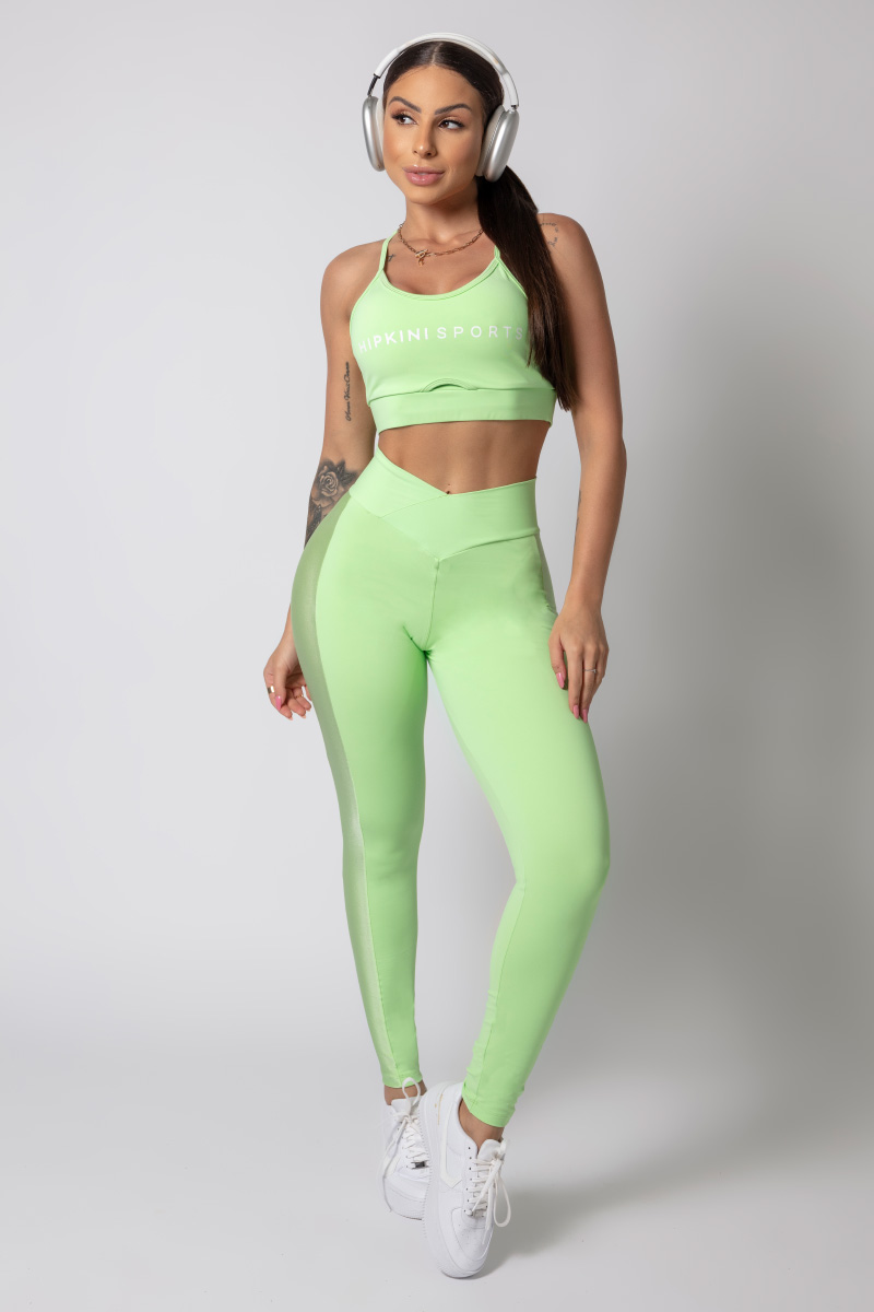 Hipkini - Green Gymrat Top with Silk - 33330182