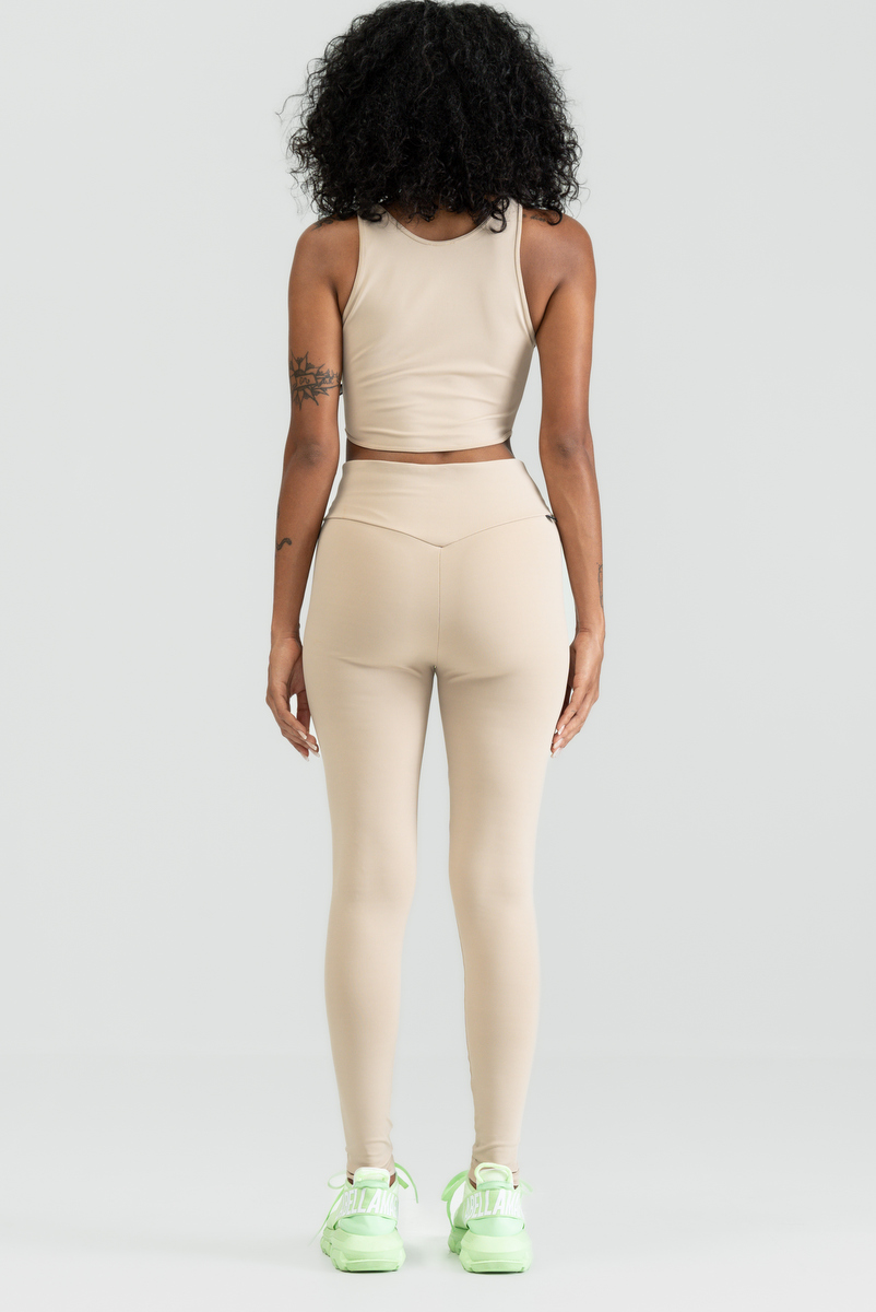 Labellamafia - Labellamafia Beige Go On Legging - 29624