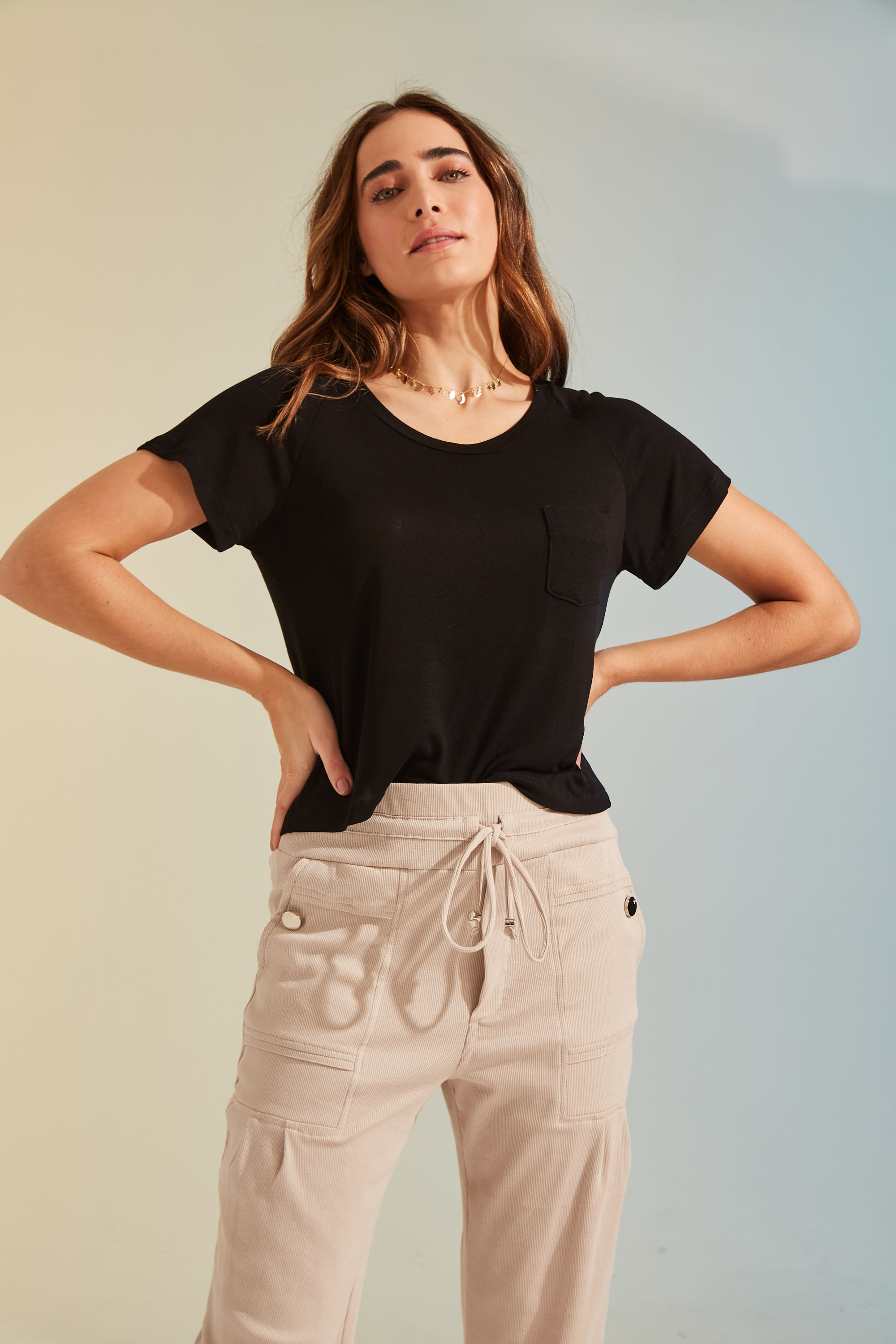 Hidrogênio - CROPPED BLOUSE - 19106001