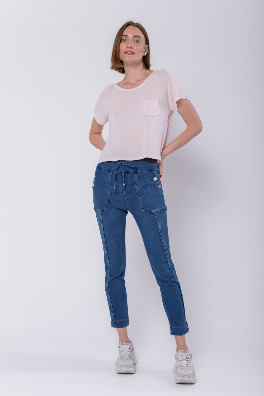 Hidrogênio - BLUSA CROPPED SALMÃO - 19106013