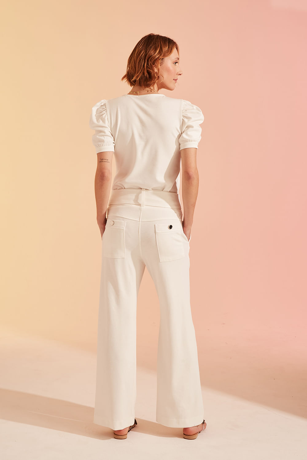 Hidrogênio - Pants Bel OFF WHITE - 19109018