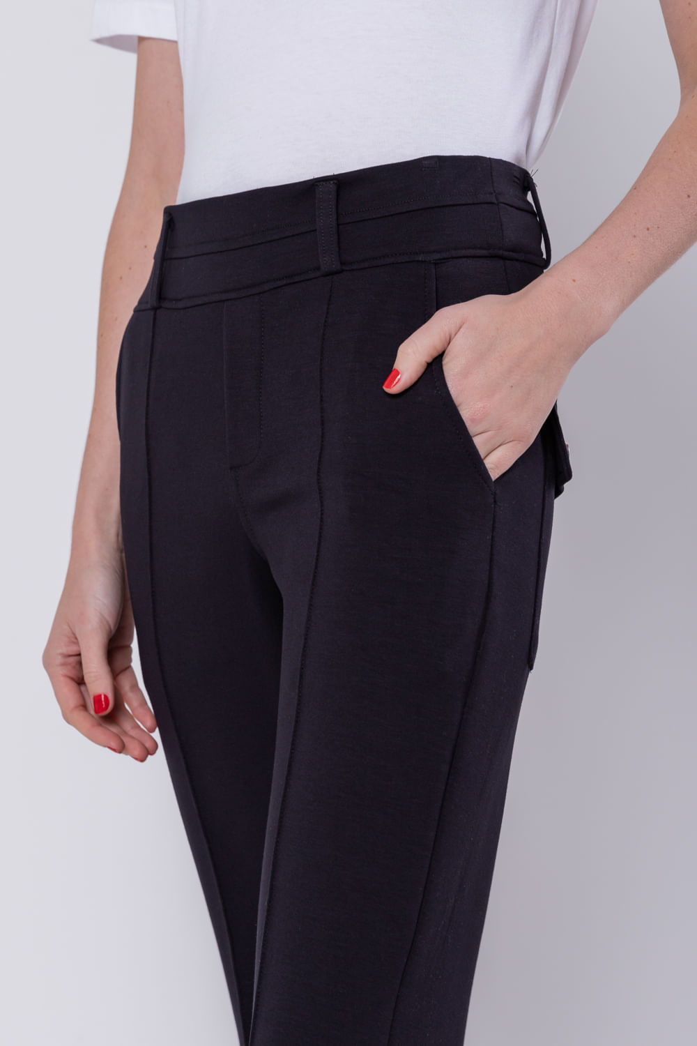 Hidrogênio - DARLENE FLARE PANTS BLACK - 19278001