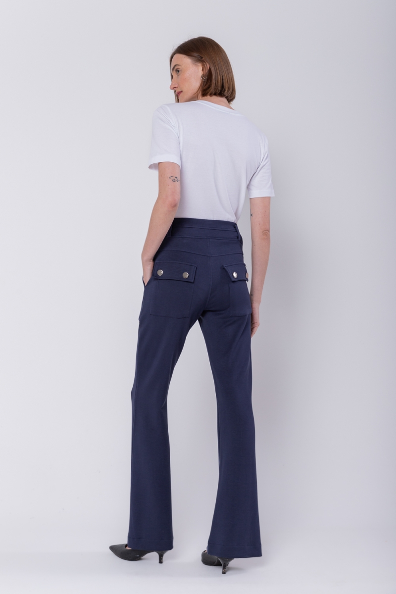 Hidrogênio - DARLENE MARINHO FLARE PANTS - 19278004