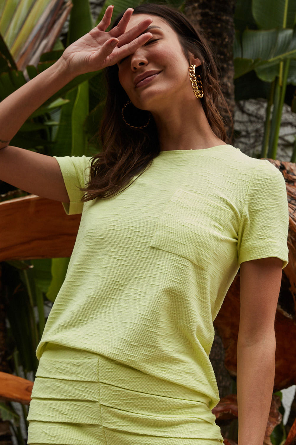 Hidrogênio - SHORT SLEEVE T-SHIRT AND CANARY POCKET - 18818179