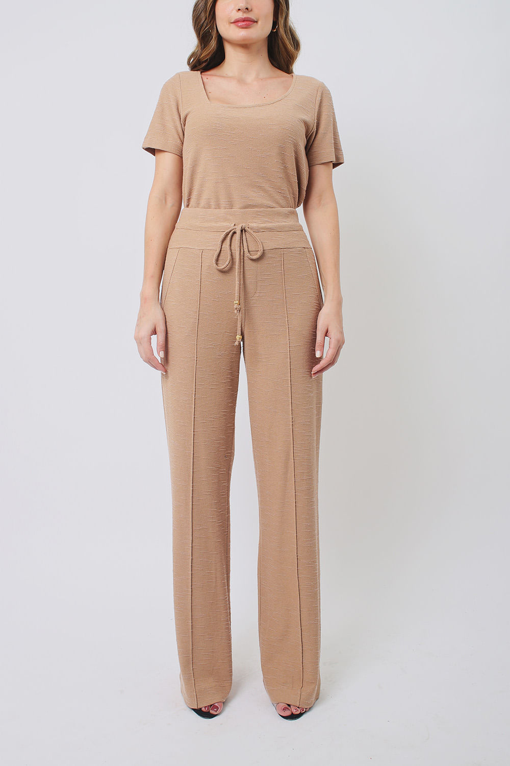 Hidrogênio - BEIGE SUELI PANTS - 18942003