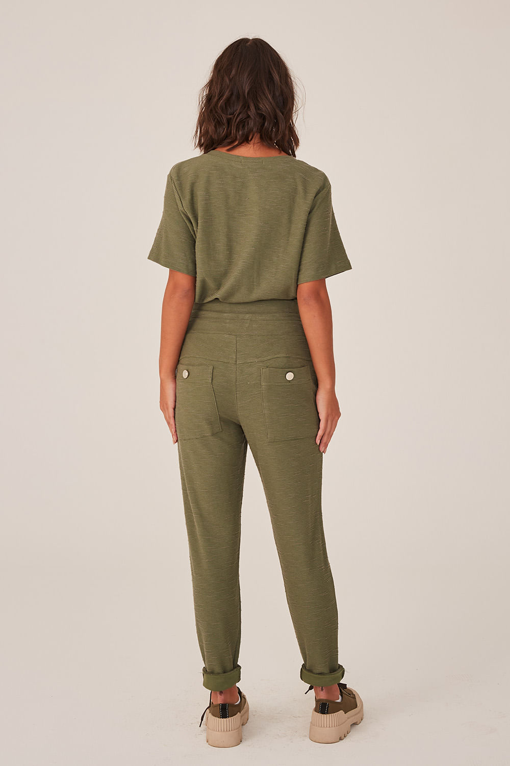 Hidrogênio - CALÇA JOGGER MARIANA MILITAR - 18448005