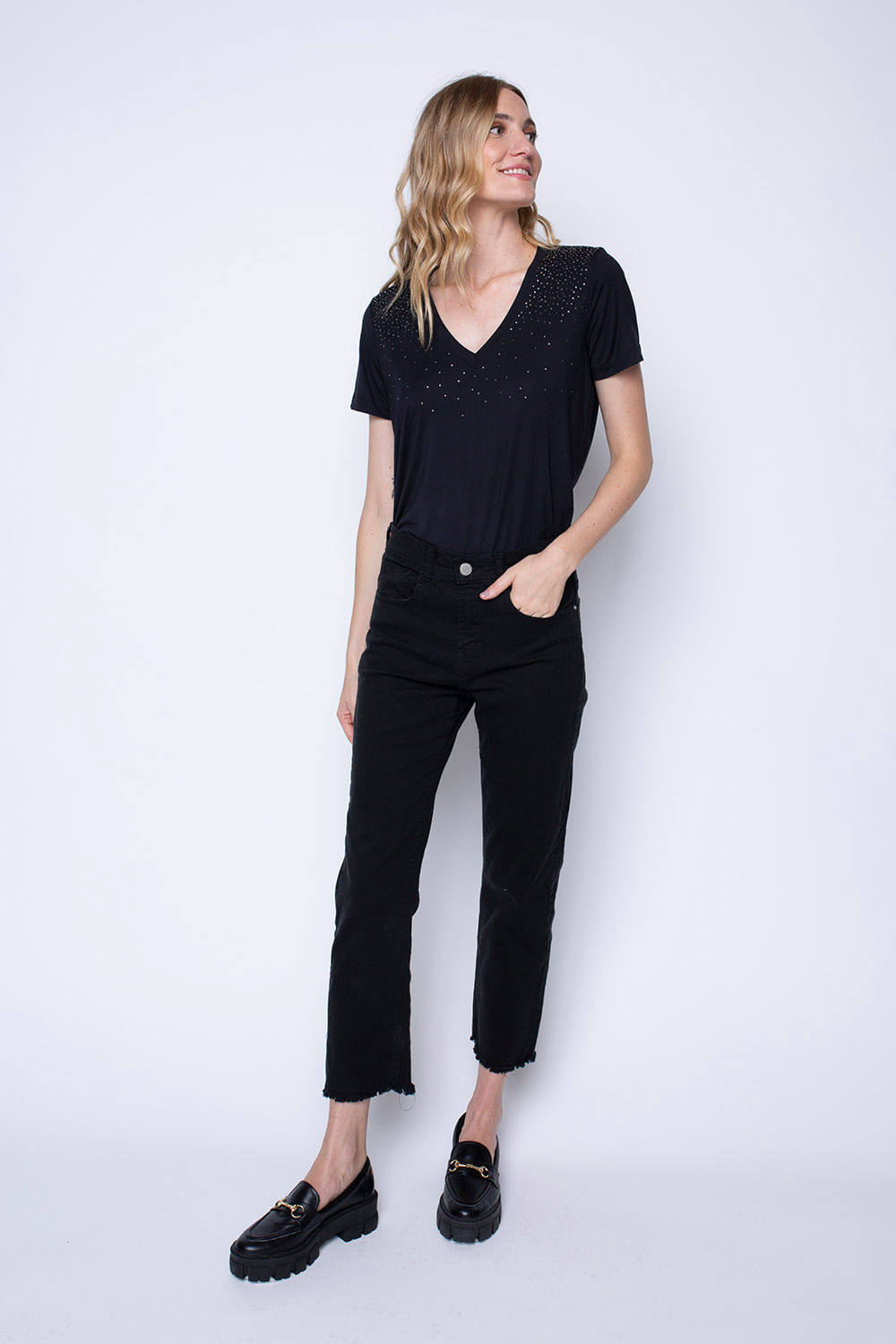 Hidrogênio - DINA STRAIGHT PANTS - 19280001