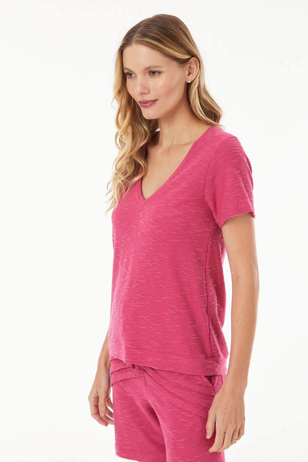 Hidrogênio - BLUSA DECOTE V ANA - 19261433