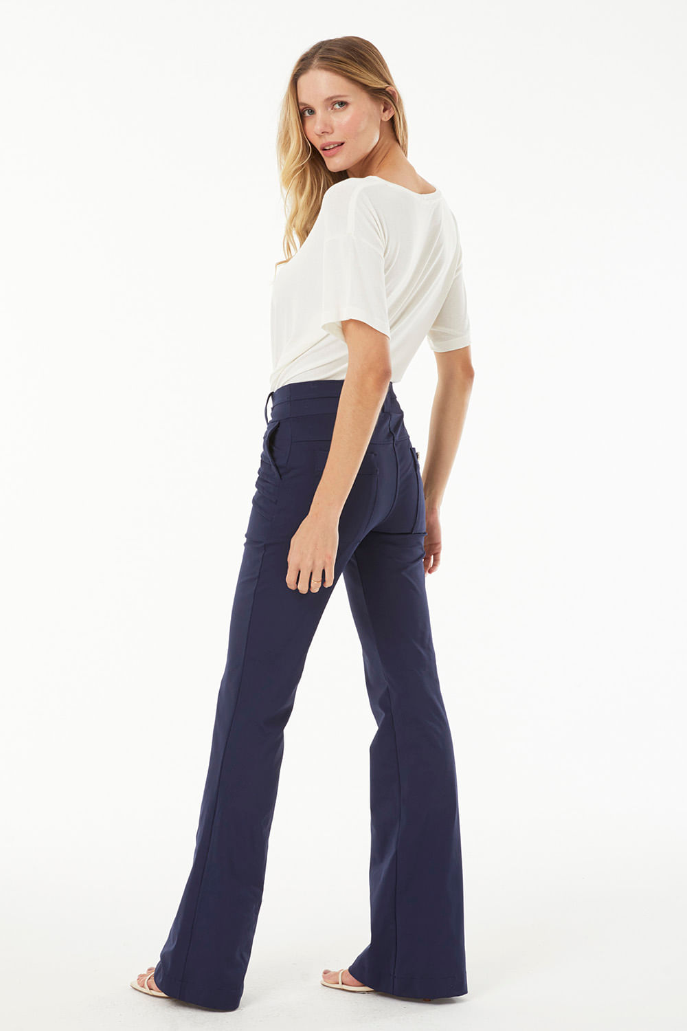 Hidrogênio - FLARE PANTS MARIA CLAUDIA ECLIPSE - 19526207