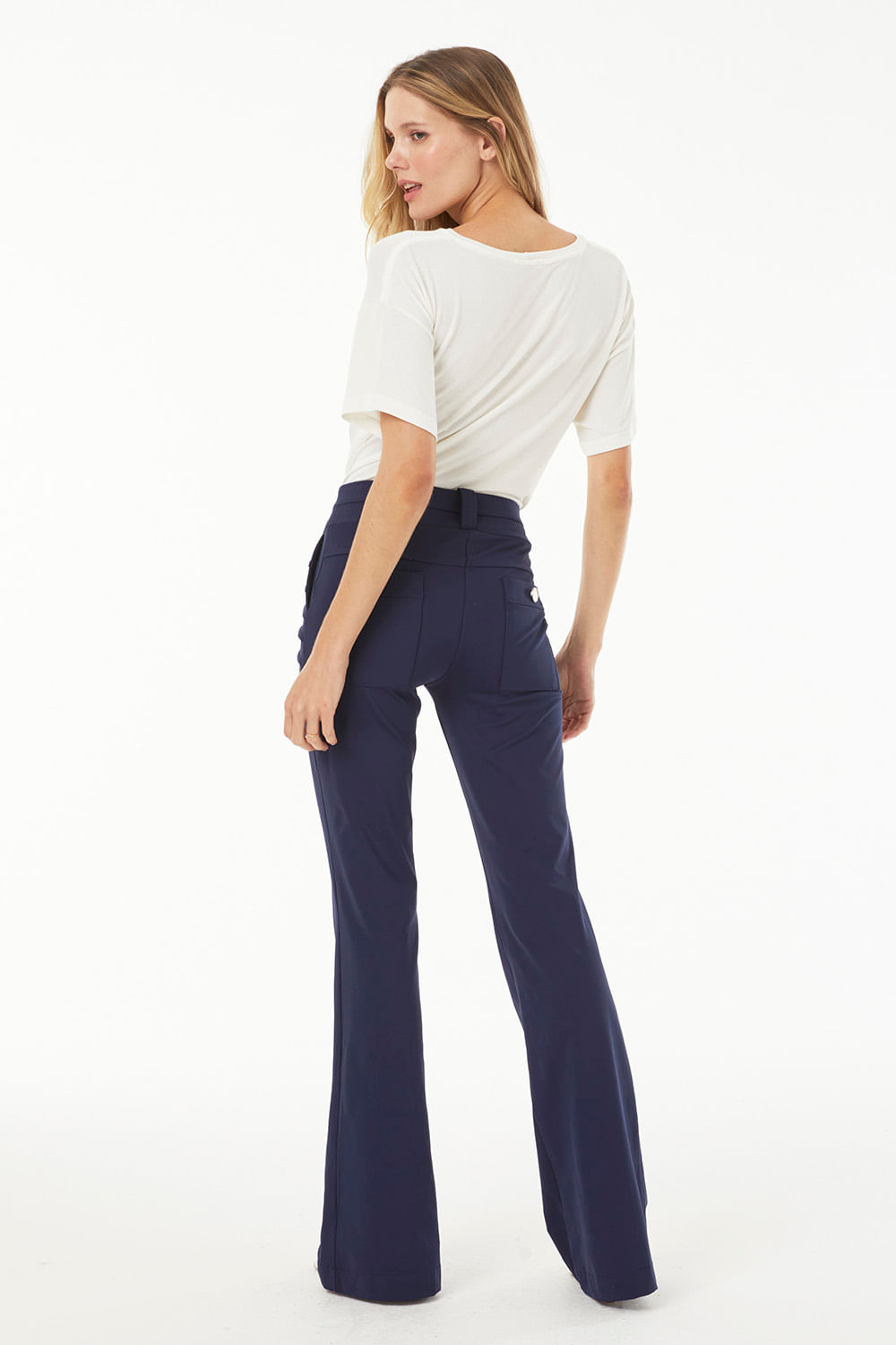 Hidrogênio - FLARE PANTS MARIA CLAUDIA ECLIPSE - 19526207