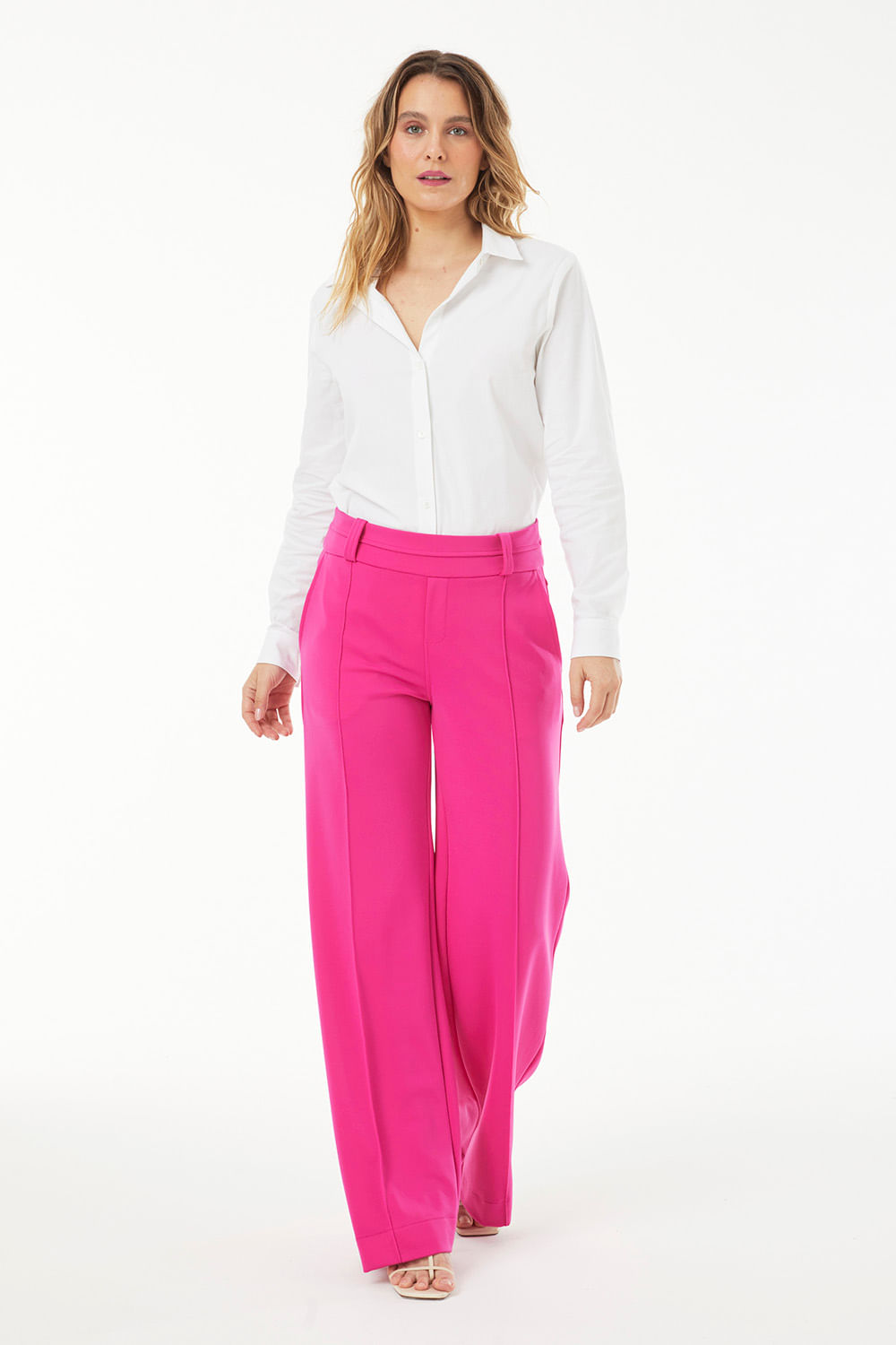 Hidrogênio - CALÇA PANTALONA ELIS PINK - 19575026