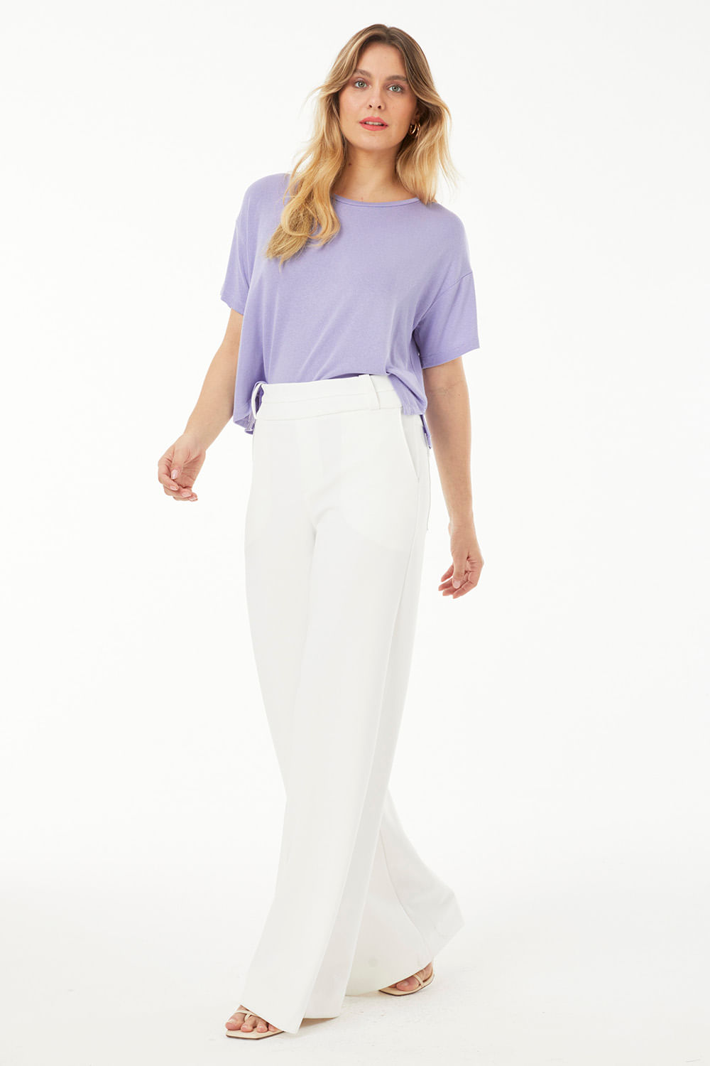 Hidrogênio - DEIA PANTALONA PANTS OFF WHITE - 19522018