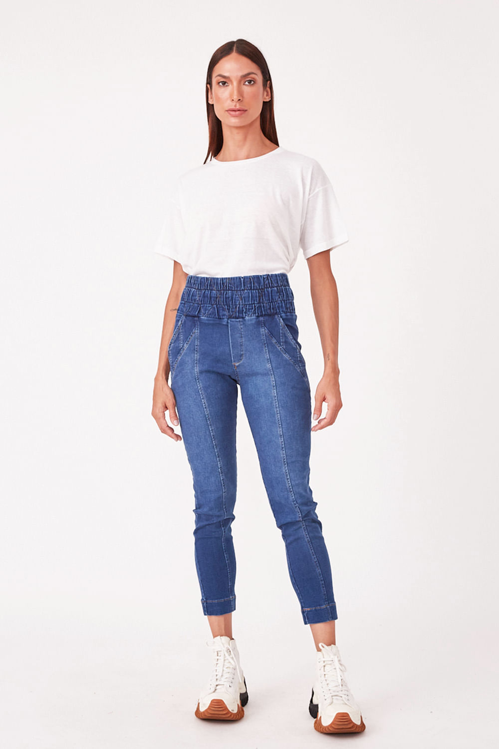 Hidrogênio - CALÇA JOGGER VIVIANE JEANS - 19588042