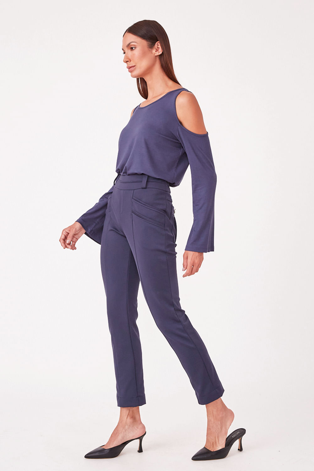 Hidrogênio - LARISSA MARINHO FISHERMAN PANTS - 19568004