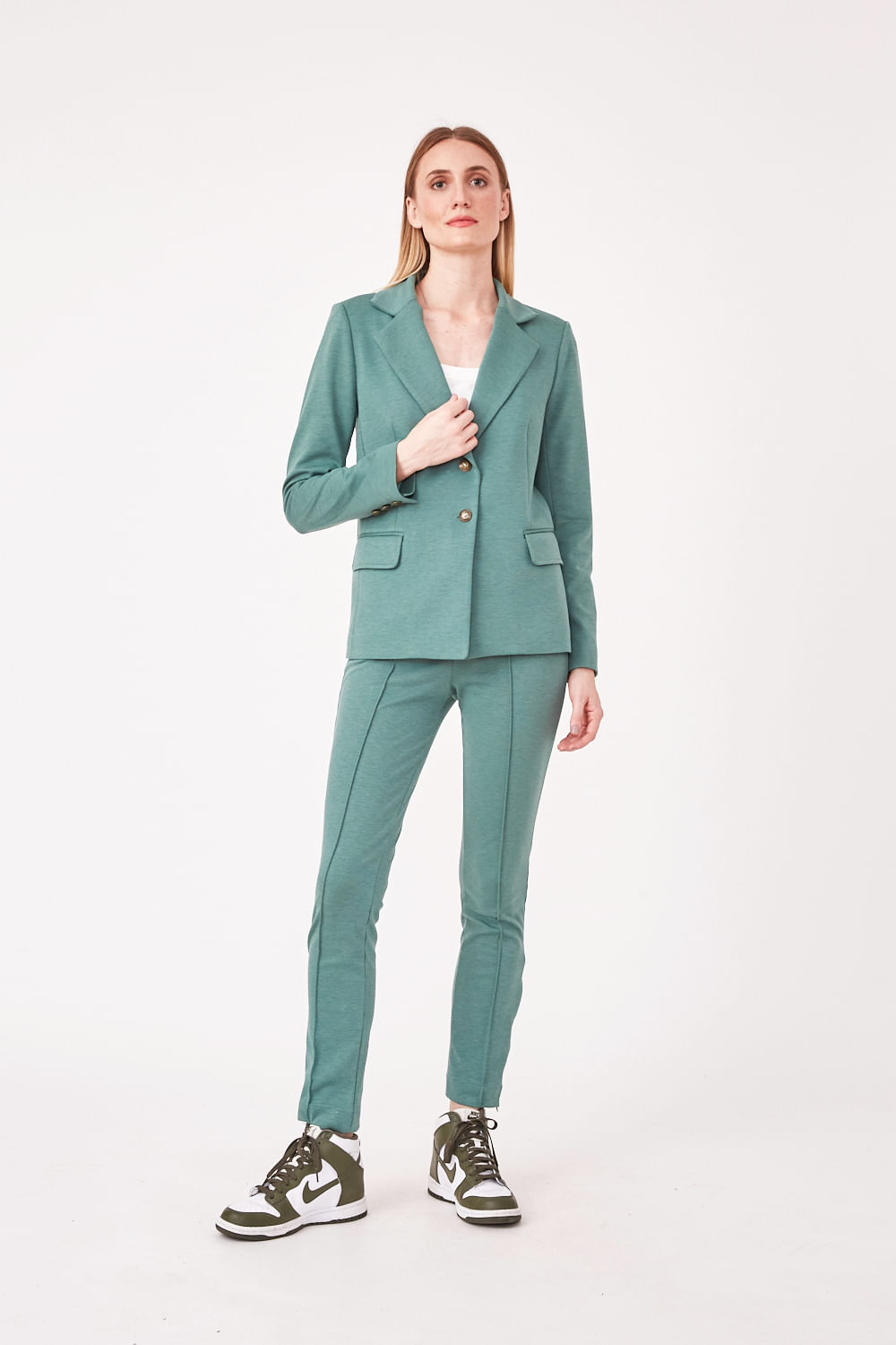 Hidrogênio - GREEN MESH TAILORING BLAZER - 19636009