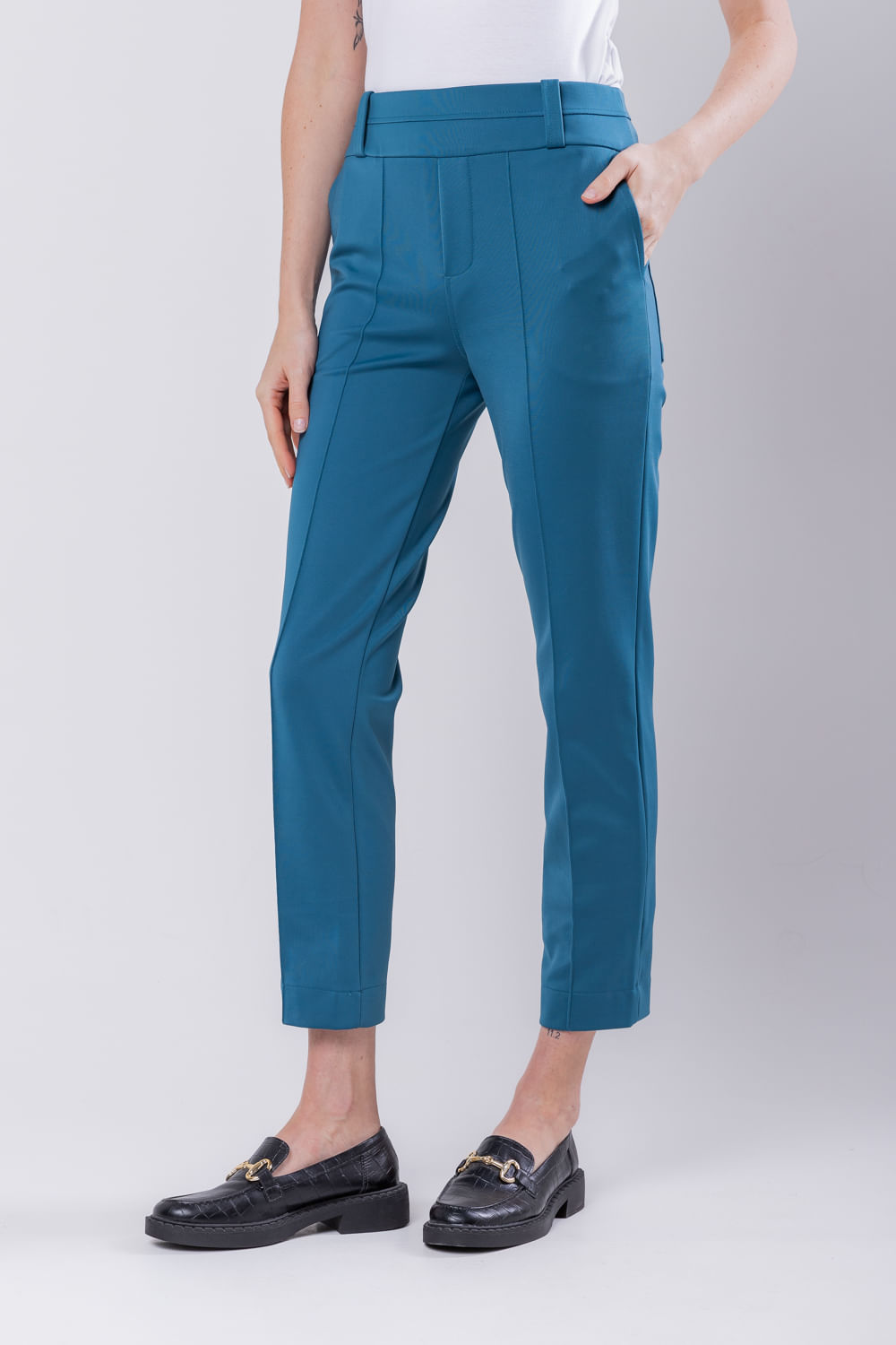 Hidrogênio - MICAELLA PETROLEO FISHERMAN PANTS - 19616099