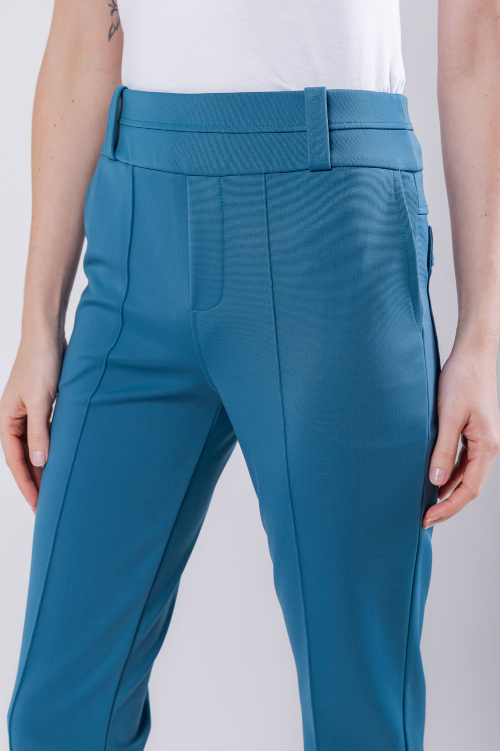 Hidrogênio - MICAELLA PETROLEO FISHERMAN PANTS - 19616099