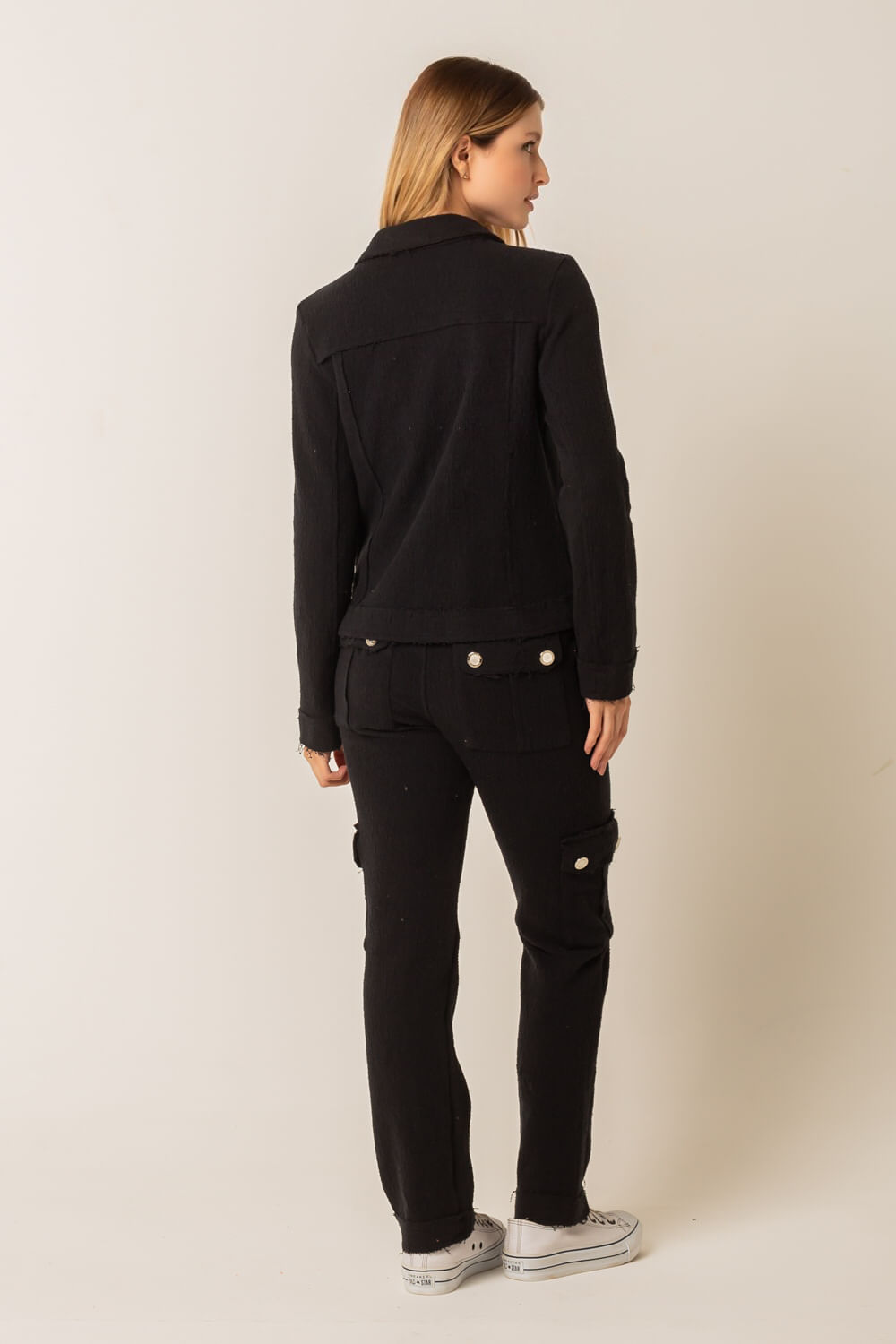 Hidrogênio - KEILA BLACK JOGGER PANTS - 19656001