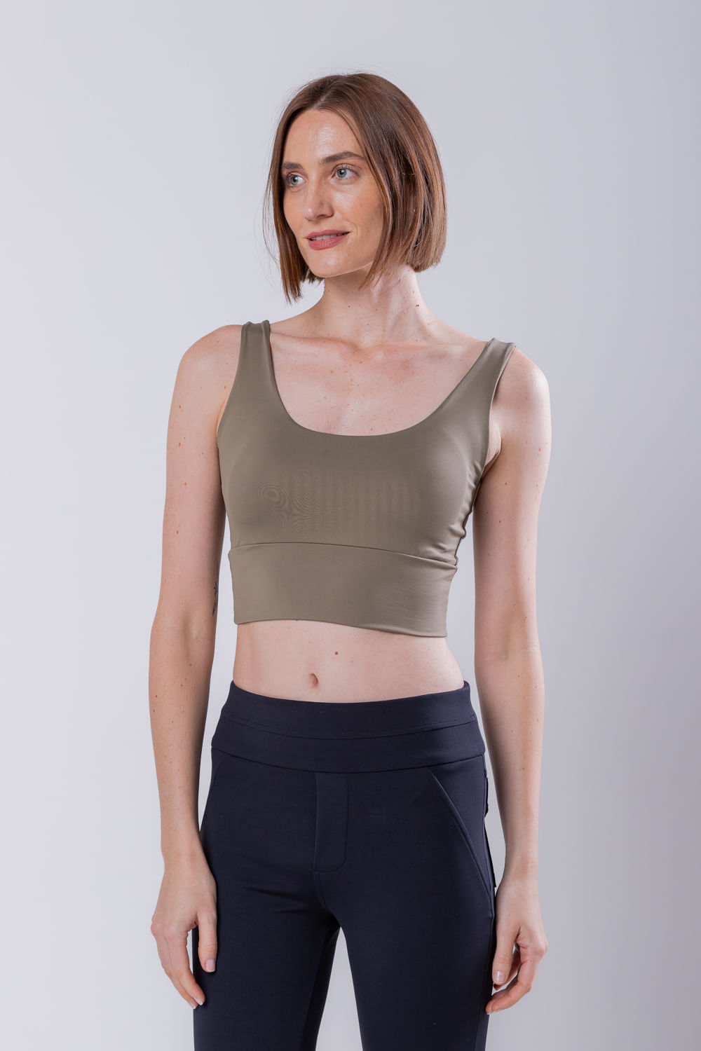 Hidrogênio - POLYAMIDE TOP WITH MILITARY BULGE - 19546005