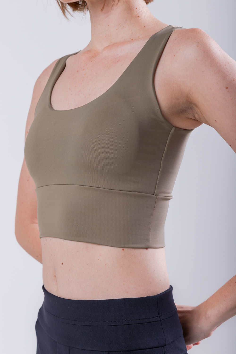 Hidrogênio - POLYAMIDE TOP WITH MILITARY BULGE - 19546005