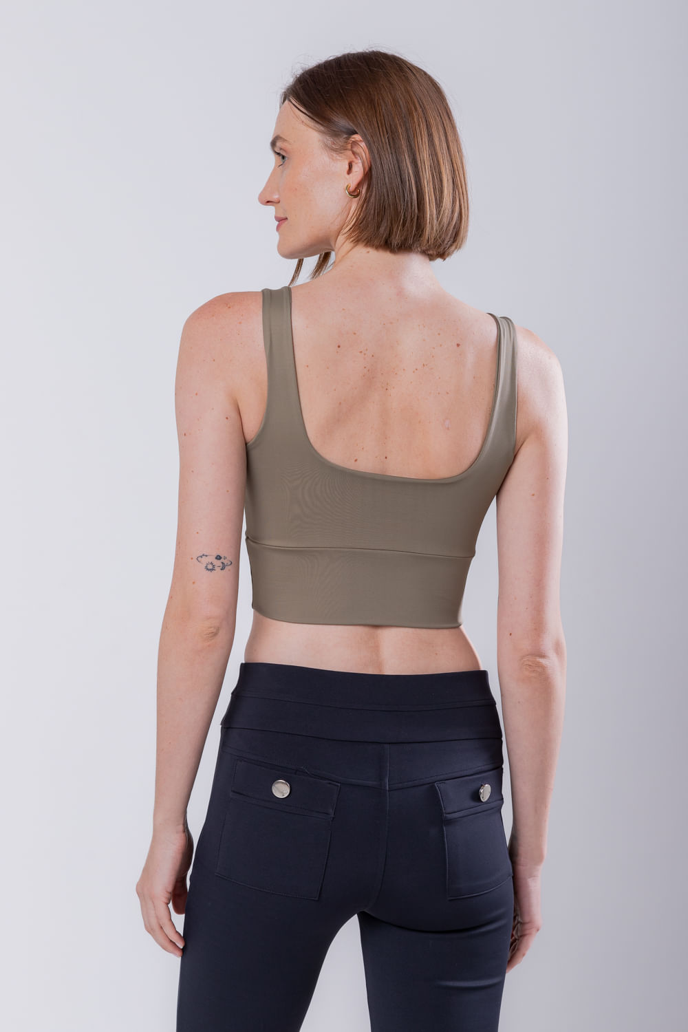 Hidrogênio - POLYAMIDE TOP WITH MILITARY BULGE - 19546005