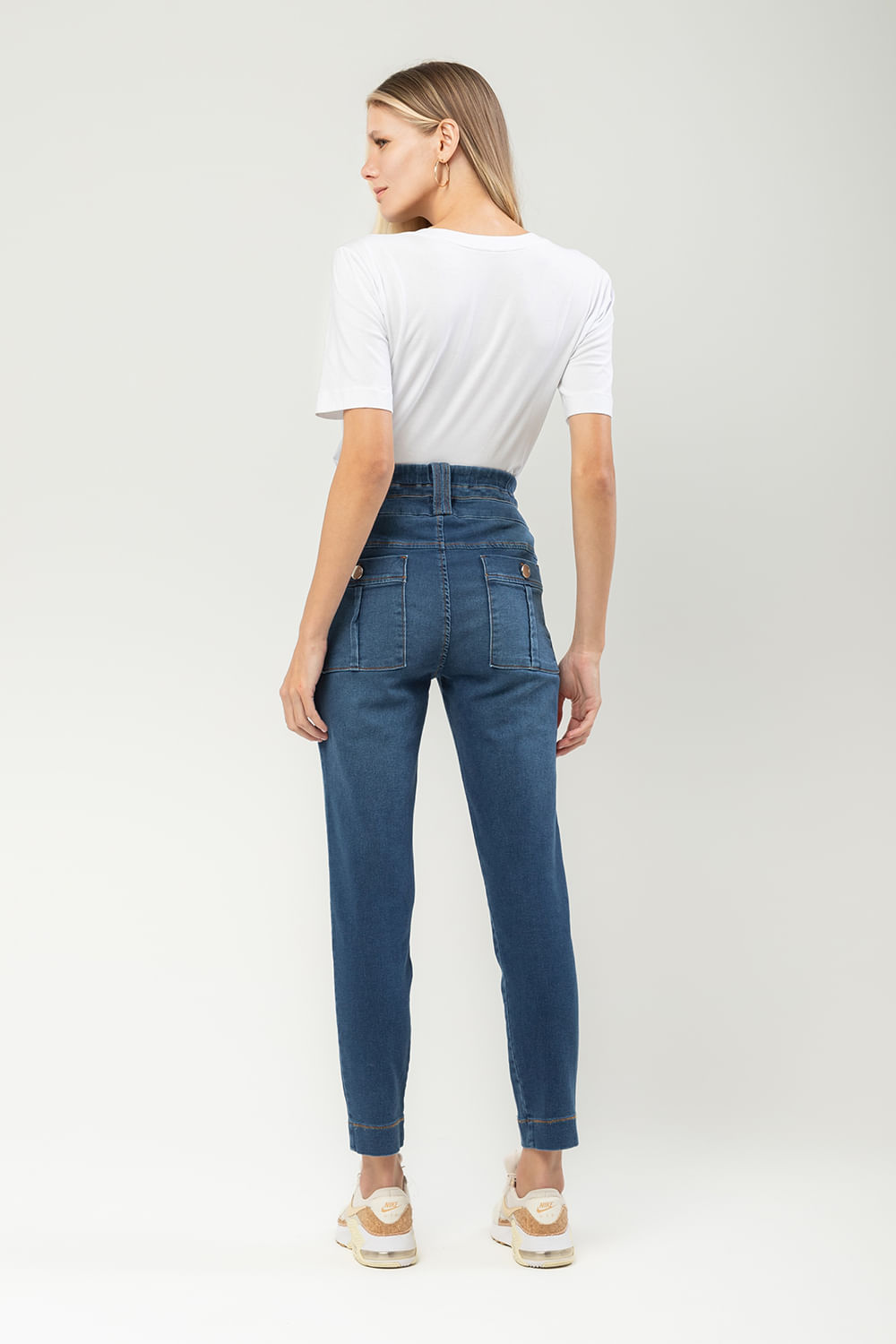 Hidrogênio - CALÇA JOGGER JUCÉLIA JEANS - 19662042