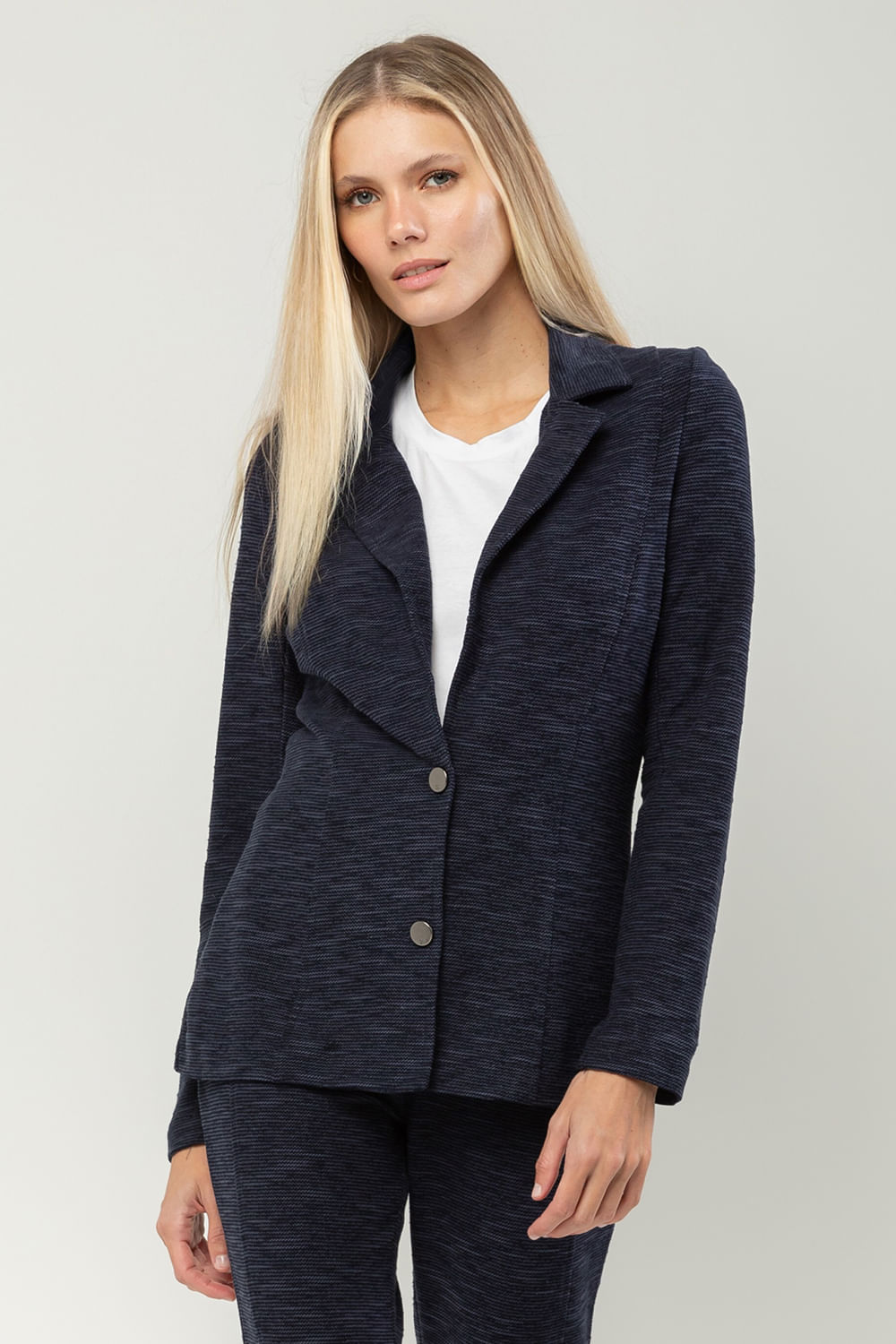 Hidrogênio - NAVY SWEATSHIRT BLAZER - 19666004