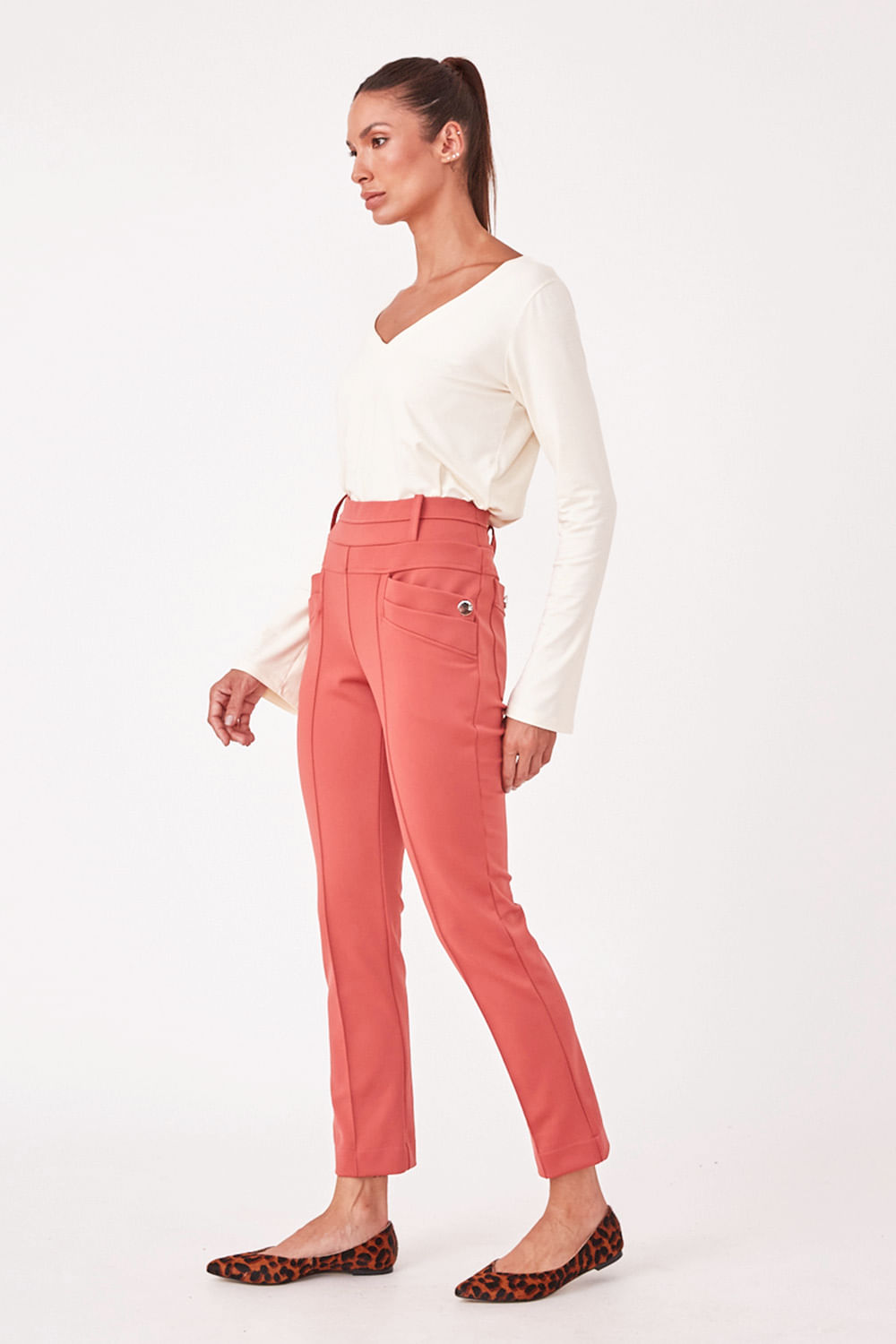 Hidrogênio - CAMILA ROSE FISHERMAN PANTS - 19510070